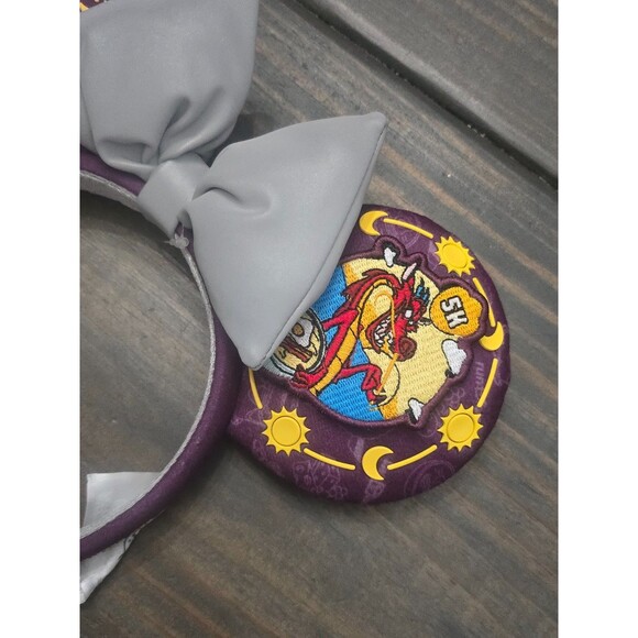Rundisney Wine And Dine Half Marathon Weekend Ears 2025 Removable Bow & Patches main image 8